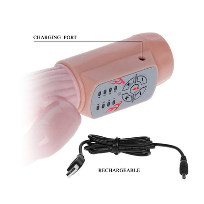 BAILE - FIRE BUNNY ROTATOR WITH FIRE SYSTEM - Kink&Play