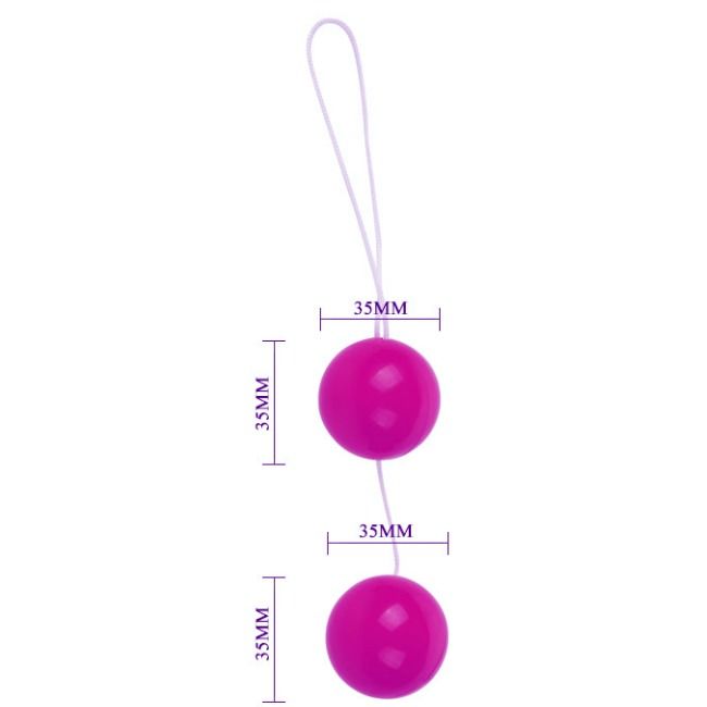 BAILE - TWINS BALLS LILAC CHINESE BALLS UNISEX - Kink&Play