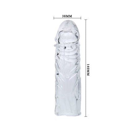 BAILE - TRANSPARENT SILICONE PENIS COVER 13 CM - Kink&Play