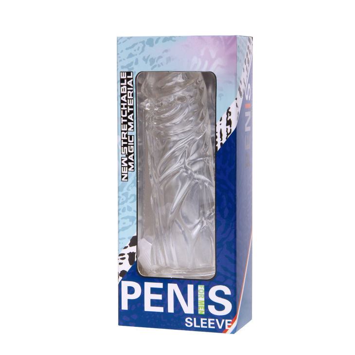 BAILE - TRANSPARENT SILICONE PENIS COVER 13 CM - Kink&Play