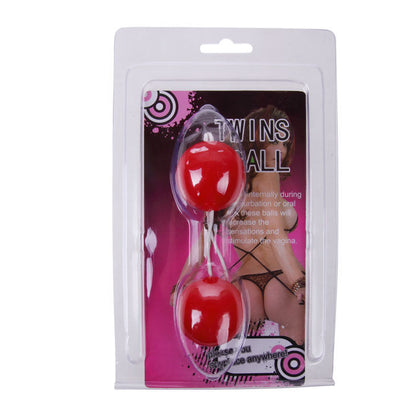 BAILE - TVILLINGBOLLAR ROSA KINESISKA BOLLAR UNISEX