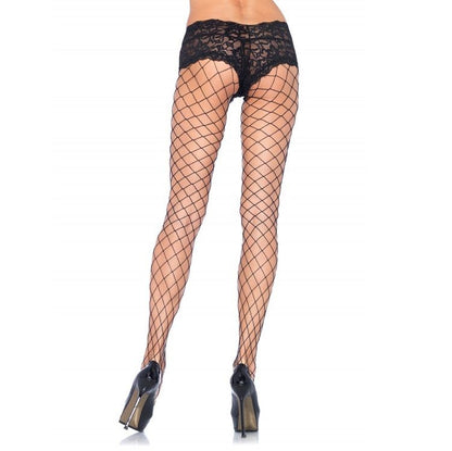 LEG AVENUE - NET PANTS WITH LACE SHORTS - Kink&Play