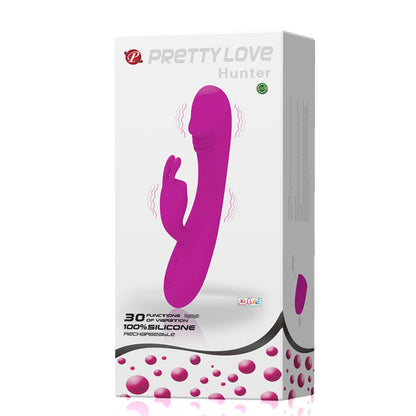 PRETTY LOVE - SMART VIBRATOR WITH RABBIT 30 HUNTER MODES - Kink&Play