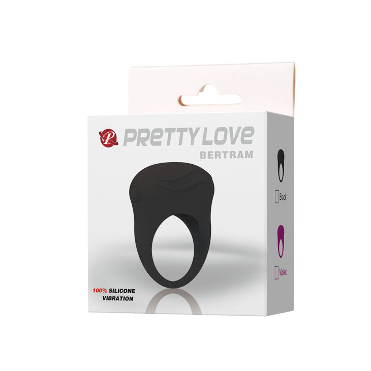 PRETTY LOVE - BERTRAM SVART VIBRATORRING