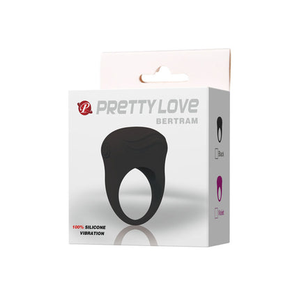 PRETTY LOVE - BERTRAM SVART VIBRATORRING