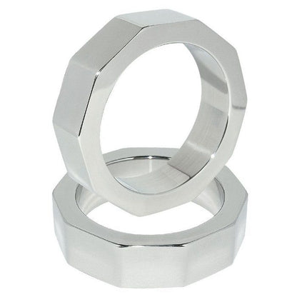 METAL HARD - PENIS AND TESTICLE NUT RING 45 MM - Kink&Play