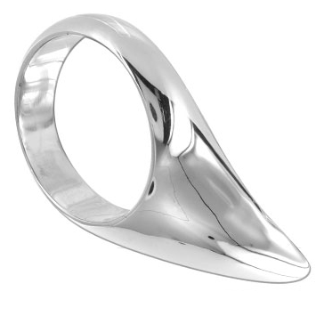METAL HARD - COCK TEARDROP 50MM - Kink&Play