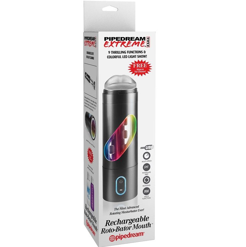 EXTREME TOYZ - ROTO BATOR USB MALE MASTURBATOR MOUTH - Kink&Play