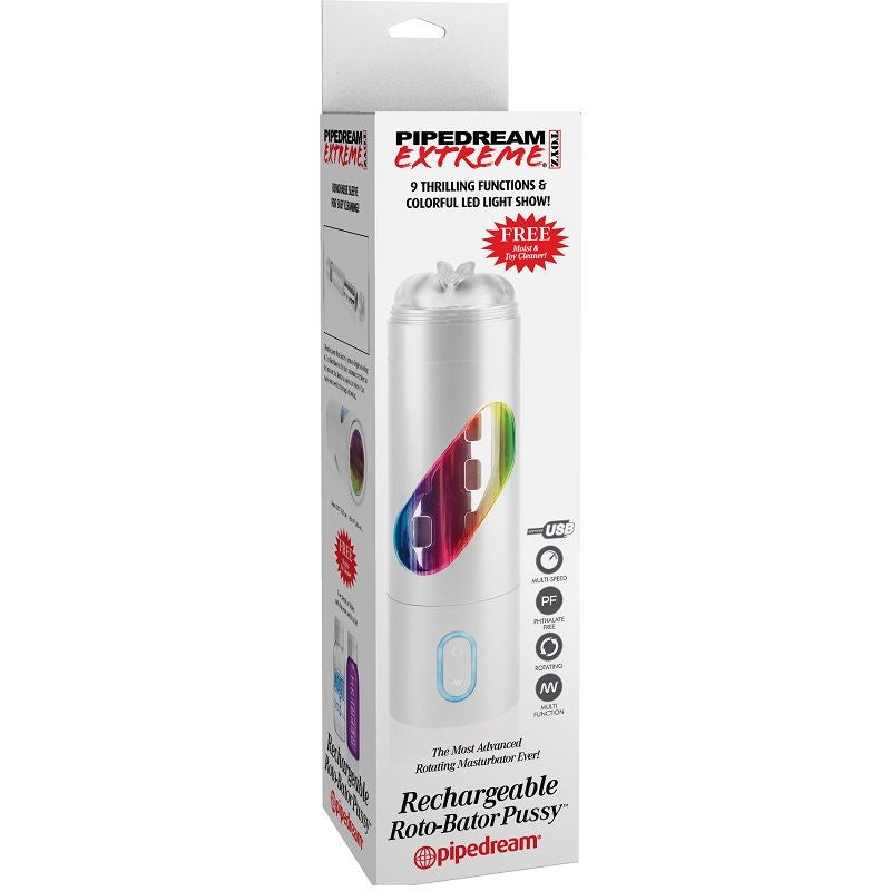 EXTREME TOYZ - ROTO BATOR USB MALE MASTURBATOR VAGINA - Kink&Play