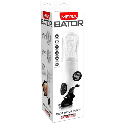 EXTREME TOYZ - PDX MEGA BATOR USB MALE MASTURBATOR VAGINA WHITE - Kink&Play
