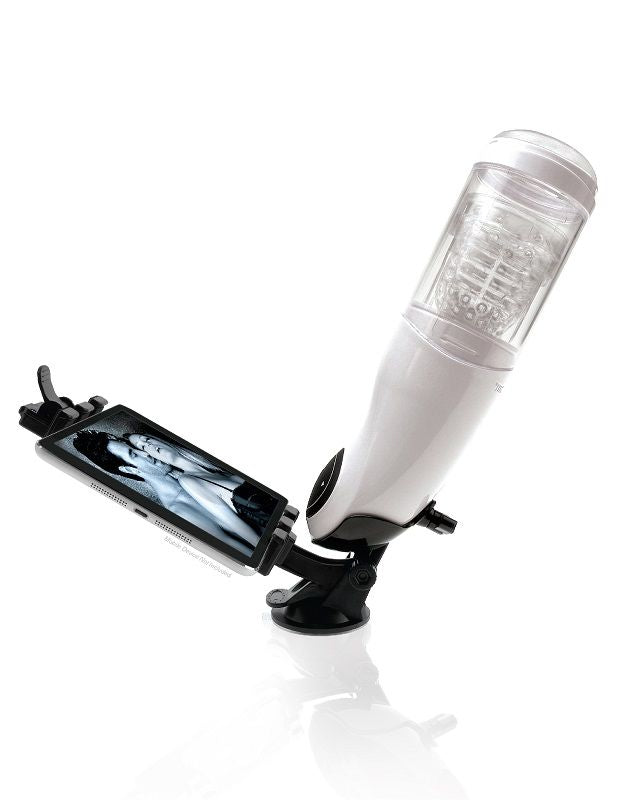 EXTREME TOYZ - PDX MEGA BATOR USB MALE MASTURBATOR VAGINA WHITE - Kink&Play