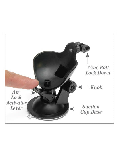 EXTREME TOYZ - PDX MEGA BATOR USB MALE MASTURBATOR MOUTH RED - Kink&Play