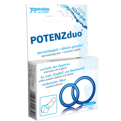 JOYDIVISION POTENZDUO - BLUE RINGS - XL - Kink&Play