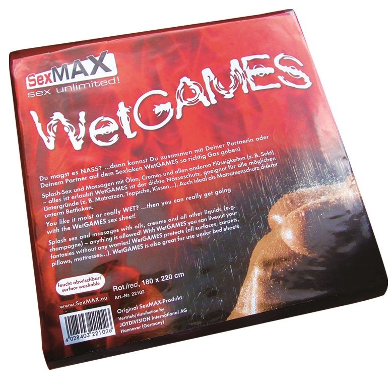 JOYDIVISION SEXMAX - WETGAMES SEX-LAKEN WHITE - Kink&Play