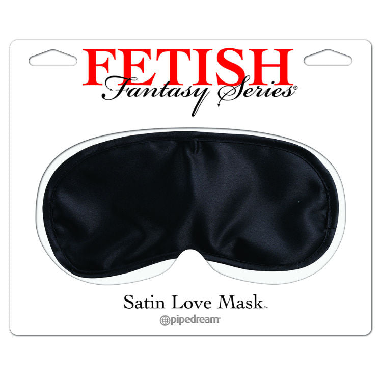 FETISH FANTASY SERIES - SATIN LOVE MASK BLACK - Kink&Play