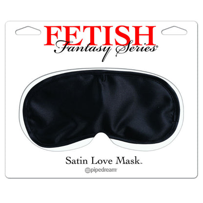 FETISH FANTASY SERIES - SATIN LOVE MASK BLACK - Kink&Play
