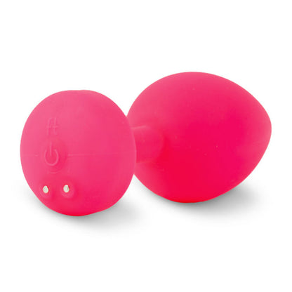 G-VIBE - FUNTOYS GPLUG ANAL RECHARGEABLE VIBRATOR SMALL NEON PINK 3CM - Kink&Play