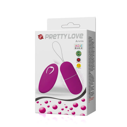 PRETTY LOVE - VIBRATING EGG ARVIN REMOTE CONTROL 12V - Kink&Play