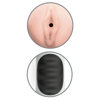EXTREME TOYZ - PIPEDREAM MEGA GRIP VAGINA MASTURBATOR VIBRATOR - Kink&Play