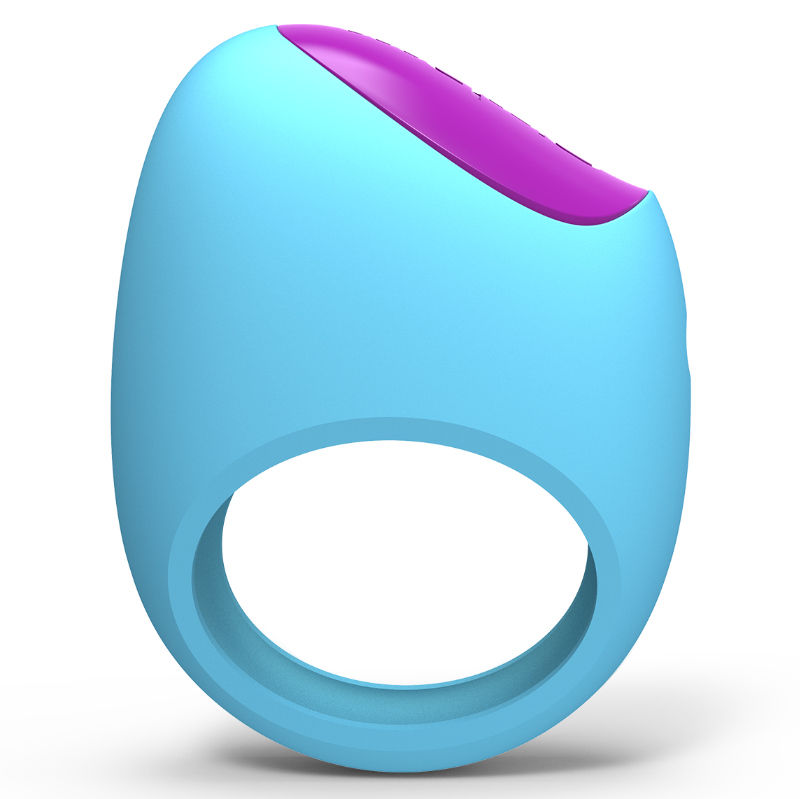 LELO - PICOBONG REMOJI LIFEGUARD VIBRATING RING APP LIFEGUARD BLUE - Kink&Play