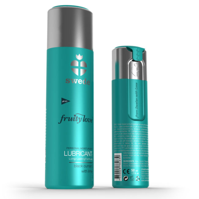 SWEDE - FRUITY LOVE LUBRICANT BLACK CURRANT LIME 50 ML - Kink&Play