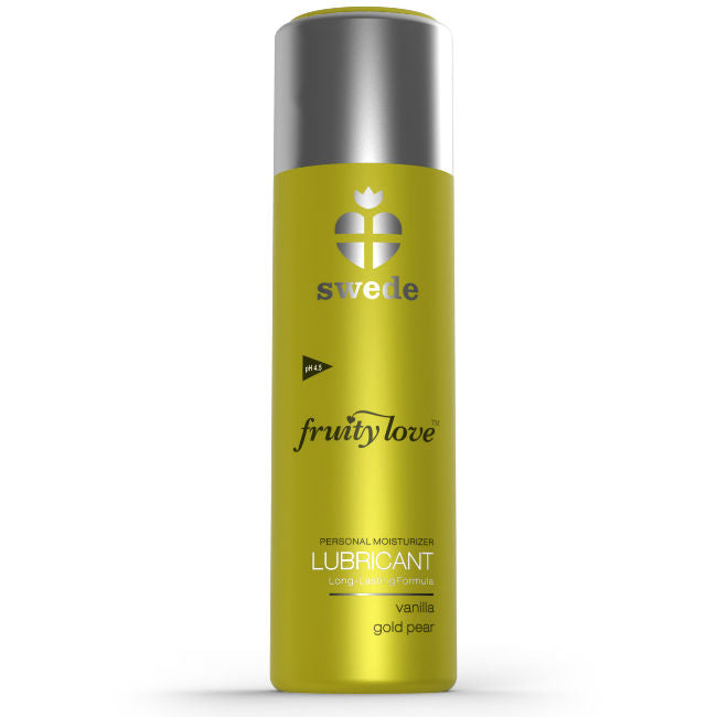 SWEDE - FRUITY LOVE LUBRICANT VANILLA GOLD PEAR 100 ML - Kink&Play