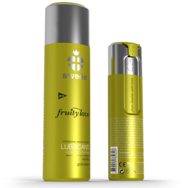 SWEDE - FRUITY LOVE LUBRICANT VANILLA GOLD PEAR 100 ML - Kink&Play