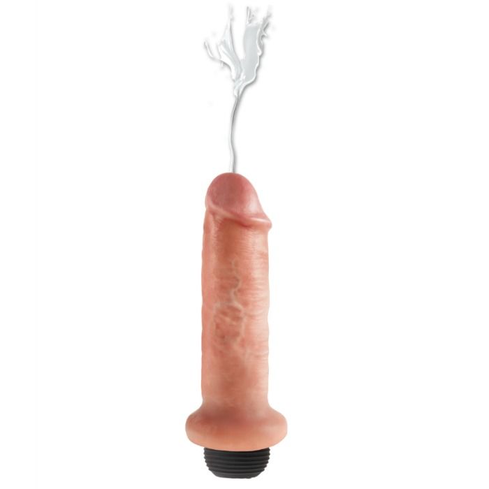 KING COCK - 15.24 CM SQUIRTING DILDO - Kink&Play
