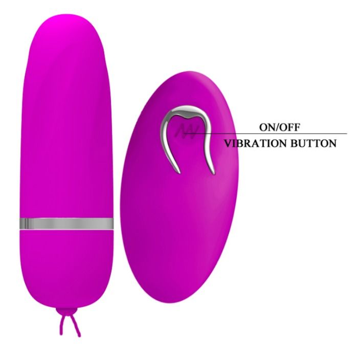 PRETTY LOVE - DEBBY VIBRATING EGG WITH CONTROL - Kink&Play