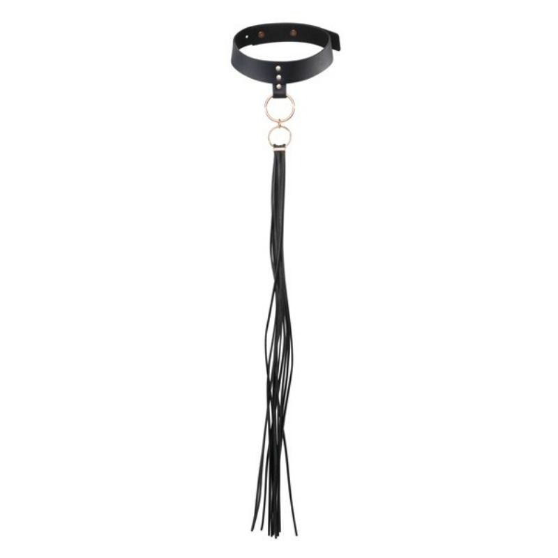 BIJOUX INDISCRETS MAZE - TASSEL CHOKER BLACK - Kink&Play