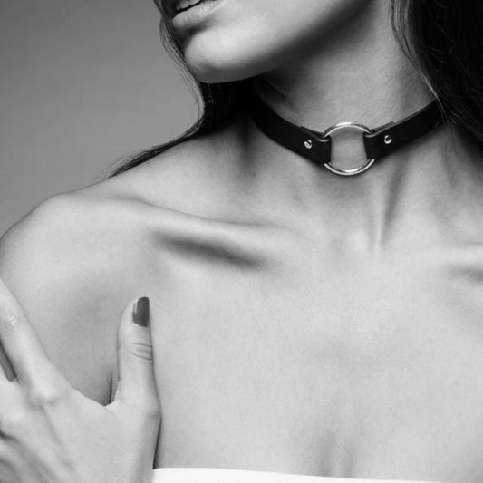 BIJOUX INDISCRETS MAZE - SVART CHOKER HALSBAND