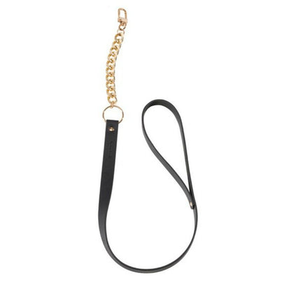 BIJOUX INDISCRETS MAZE - BLACK NECKLACE WITH STRAP - Kink&Play