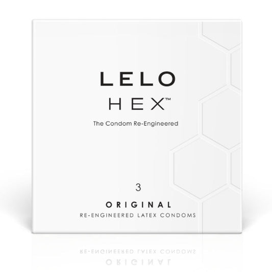 LELO - HEX KONDOMSBOX 3 ENHETER