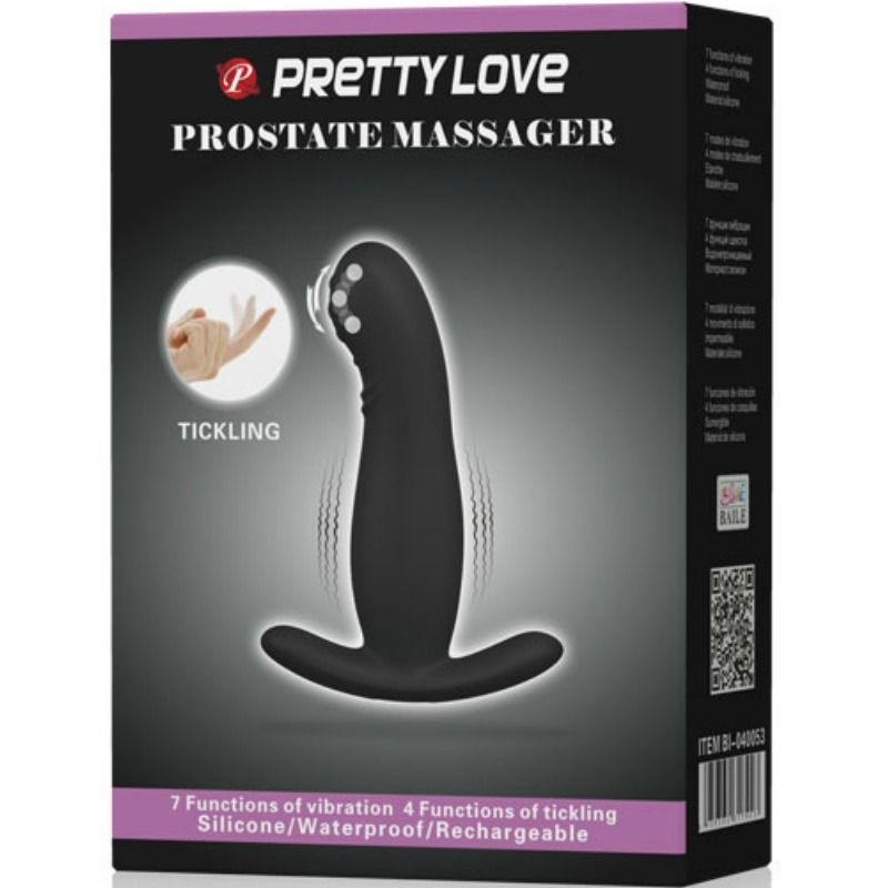 PRETTY LOVE - PROSTATE MASSAGER WITH VIBRATION - Kink&Play