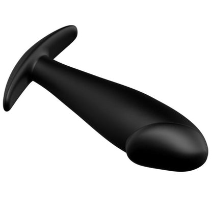 PRETTY LOVE - ANALPLUGG I SILIKON MED PENISFORM OCH 12 VIBRATIONSLÄGEN SVART