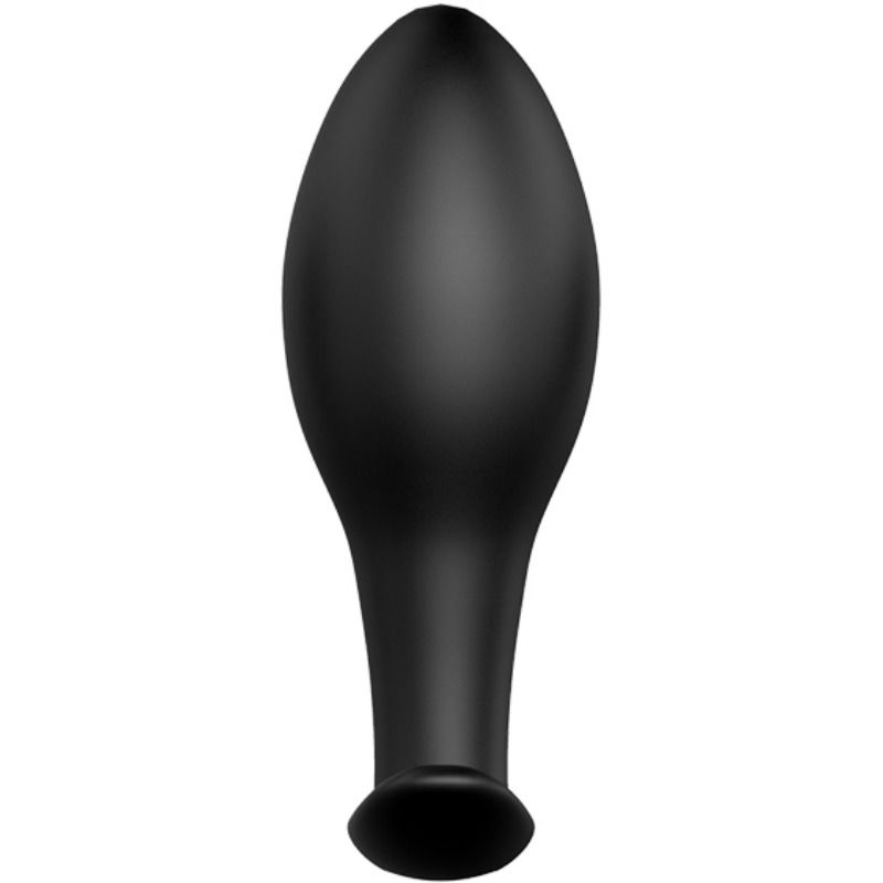 PRETTY LOVE - ANAL PLUG ANCHOR FORM SILICONE 12 VIBRATION MODES BLACK - Kink&Play