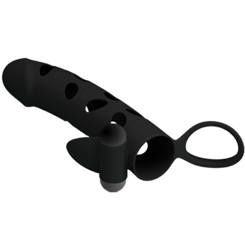 PRETTY LOVE - SILICONE COVER WITH VIBRATION 15.2 CM - Kink&Play