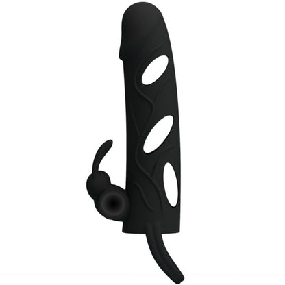 PRETTY LOVE - SILIKONÖVERDRAG MED VIBRATION 14 CM 1.0