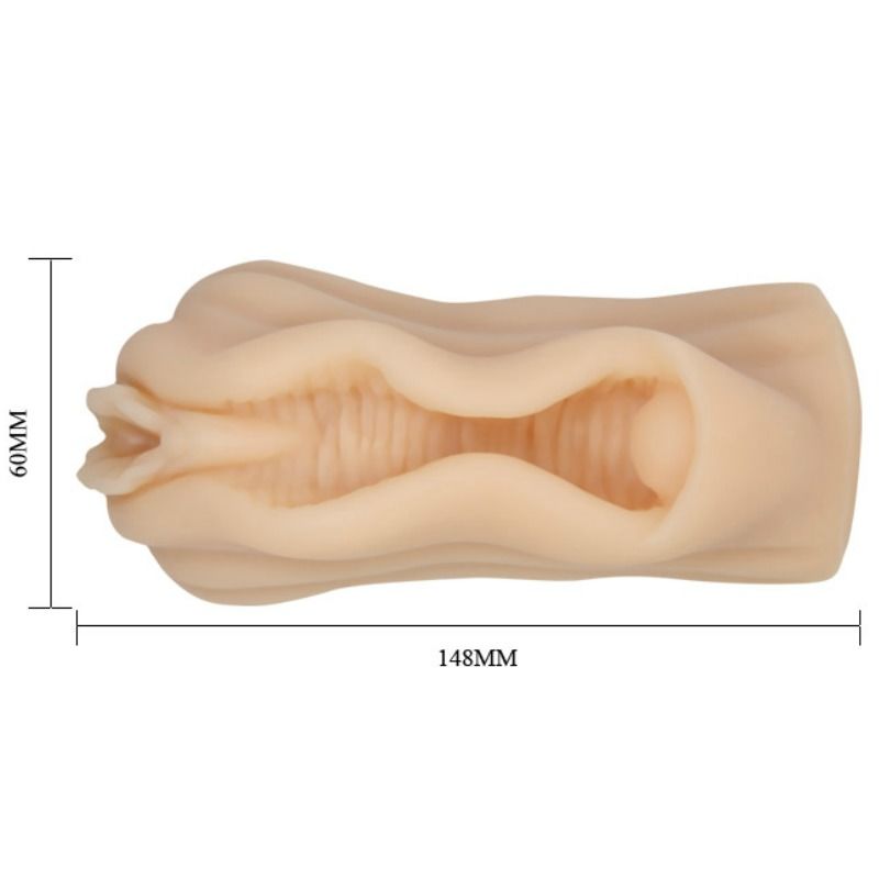 BAILE - MINI MALE MASTURBATOR VAGINA LIPS DESIGN - Kink&Play