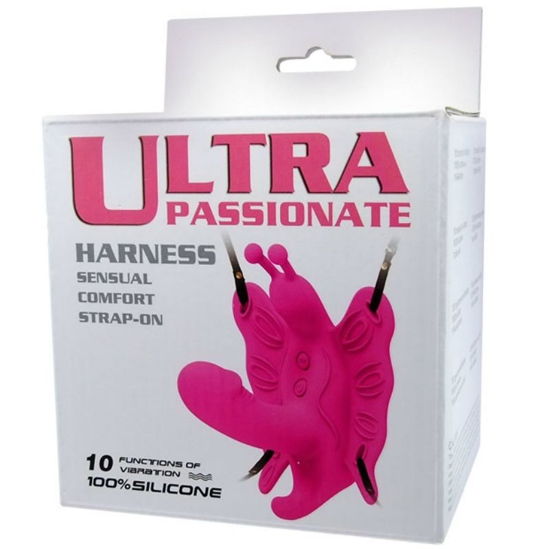 BAILE - ULTRA PASSIONATE VIBRATING BUTTERFLY HARNESS - Kink&Play