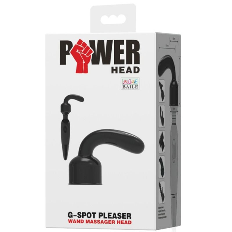 BAILE - POWER HEAD INTERCHANGEABLE HEAD FOR MASSAGERG SPOT PLEASER - Kink&Play