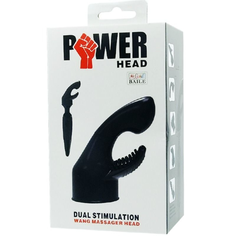 BAILE - POWER HEAD INTERCAMBIABLE HEAD FOR MASSAGERGY POINT STIMULATION AND CLITORIS - Kink&Play