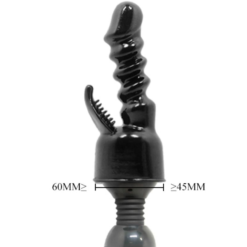 BAILE - POWER HEAD INTERCHANGEABLE HEAD FOR INTERNAL AND CLITORIS STIMULATION - Kink&Play