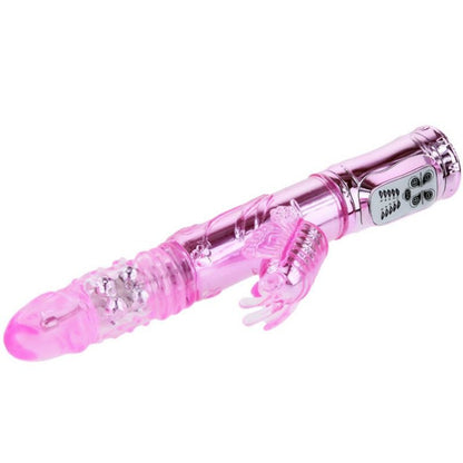 BAILE - RECHARGEABLE VIBRATOR WITH ROTATION AND THROBBING BUTTERF STIMULATOR - Kink&Play