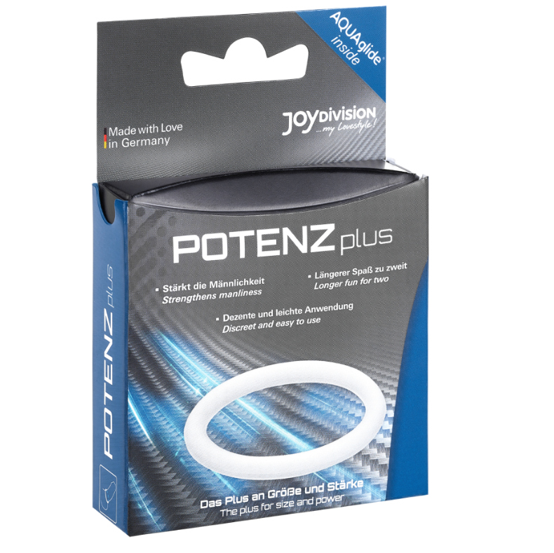 JOYDIVISION POTENZDUO - PLUS WHITE RING - M - Kink&Play