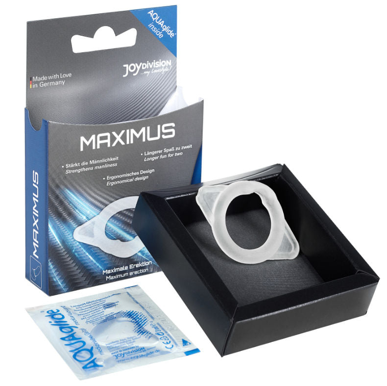JOYDIVISION POTENZDUO - MAXIMUS WHITE RING - XS - Kink&Play