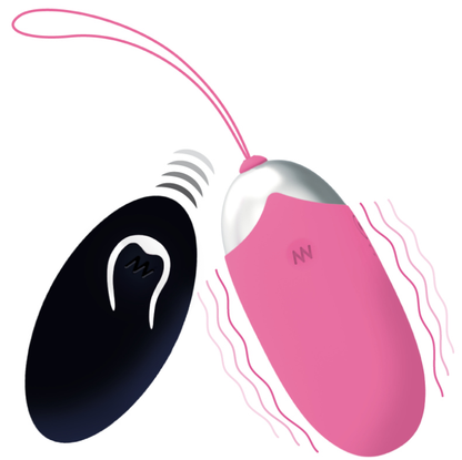 INTENSE - FLIPPY II VIBRATING EGG WITH REMOTE CONTROL PINK - Kink&Play