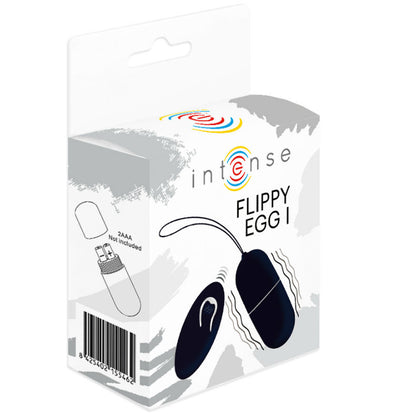 INTENSE - FLIPPY I VIBRATING EGG WITH REMOTE CONTROL BLACK - Kink&Play