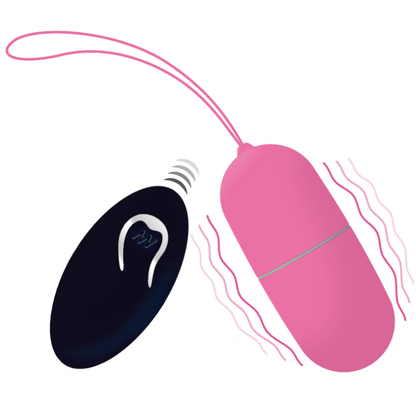 INTENSE - FLIPPY I VIBRATING EGG WITH REMOTE CONTROL PINK - Kink&Play