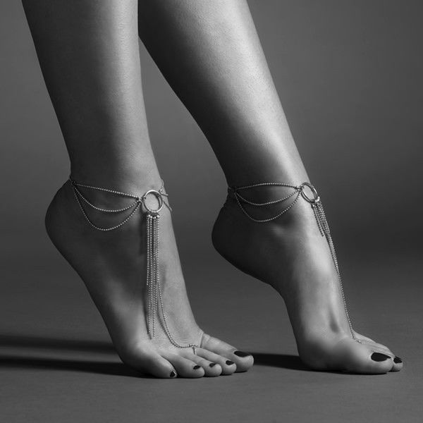 BIJOUX - MAGNIFIQUE GOLDEN FOOT BRACELETS - Kink&Play